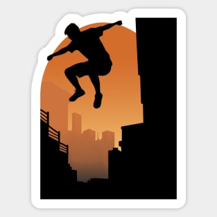 Parkour and Freerunning Sticker